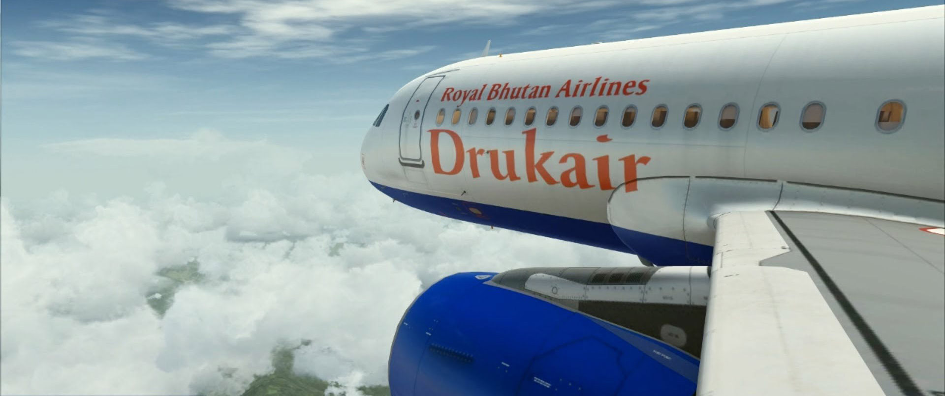Fly to Bhutan with drukair and bhutan airlines