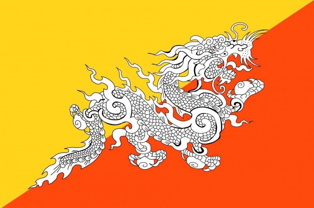 flag of Bhutan | always bhutan